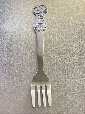 Vintage Danara Snoopy & Woodstock Children’s Fork